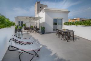 Balkón alebo terasa v ubytovaní Casa Angelina