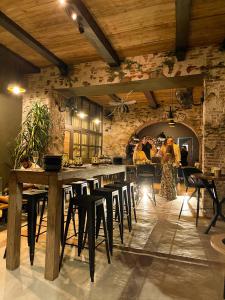 Mosquito Boutique Hotel Zona Colonial 레스토랑 또는 맛집