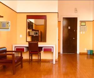TV a/nebo společenská místnost v ubytování Hotel Isabel
