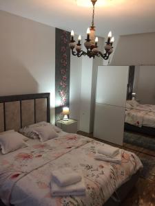 Postel nebo postele na pokoji v ubytování Apartman Hakuna Matata