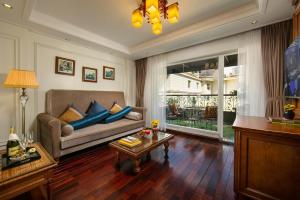 Istumisnurk majutusasutuses Hanoi Pearl Hotel