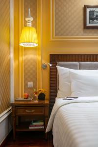 Voodi või voodid majutusasutuse Hanoi Pearl Hotel toas