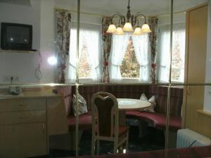 Posedenie v ubytovaní Pension Steiner