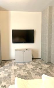 TV a/nebo společenská místnost v ubytování Albert Hotel