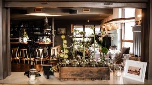 Nápoje v ubytování Hafen 17 Hotel Küche Bar