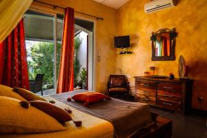 Postel nebo postele na pokoji v ubytování B&B Val D'azur