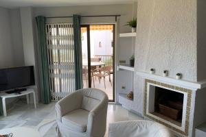 A seating area at Casa Vista