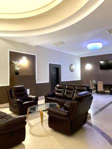 Posezení v ubytování Albert Hotel