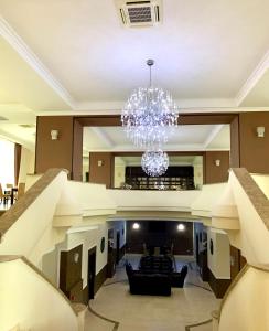 Posezení v ubytování Albert Hotel