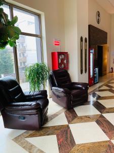 Posezení v ubytování Albert Hotel