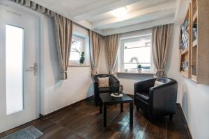 Istumisnurk majutusasutuses Apartpension Kappacher