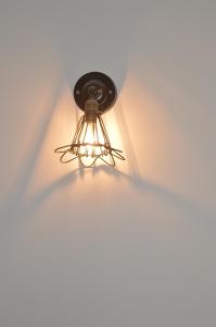 a light fixture on a ceiling in a room at Foxhill Bank in Oswaldtwistle