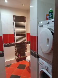 Koupelna v ubytování Family apartmán Kovářská