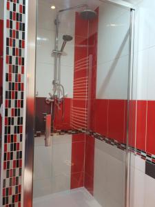Koupelna v ubytování Family apartmán Kovářská