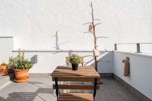 Balkón alebo terasa v ubytovaní Apartamentos Wamba