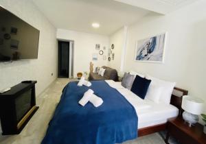 Posteľ alebo postele v izbe v ubytovaní Hotel Dolce Vita