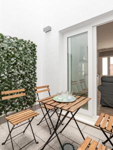 Balkón alebo terasa v ubytovaní Apartamentos Wamba