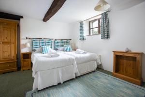 Postel nebo postele na pokoji v ubytování Lavender Cottage + 14 fotografií