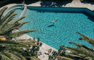The swimming pool at or close to Paralos Irini Mare