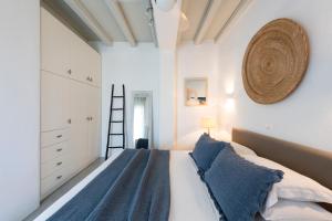 Postel nebo postele na pokoji v ubytování Villa Spitaki