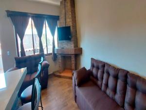 Istumisnurk majutusasutuses Hotel Suites La Fortuna