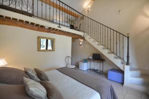 Istumisnurk majutusasutuses Chambres d'hôtes Le Vignoble