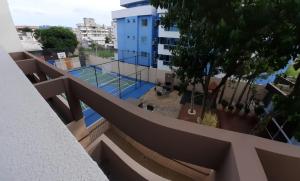 Uma varanda ou terraço em Residencial Recanto do Cardeal