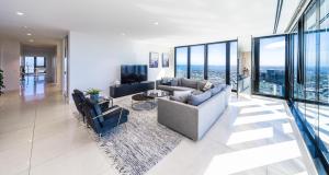 Gallery image of Melbourne City Apartments Panoramic Sky View Penthouse in Melbourne