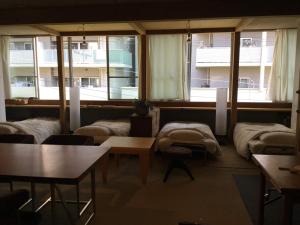 Χώρος καθιστικού στο HOTEL SUNSHINE/三舎院