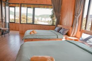 Voodi või voodid majutusasutuse Little Home Homestay toas