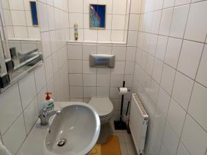 Kúpeľňa v ubytovaní A Mecsek Gyöngye Apartmanhaz