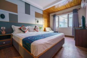 Letto o letti in una camera di Stilly Inn