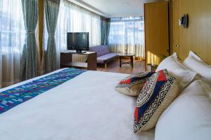 Letto o letti in una camera di Stilly Inn