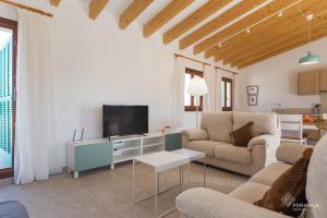 A seating area at Son vivot