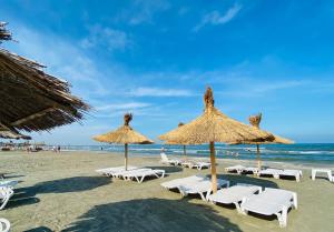 Naturlandskabet i nærheden af villaen