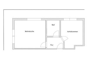 Půdorys ubytování Gästehaus Philipp