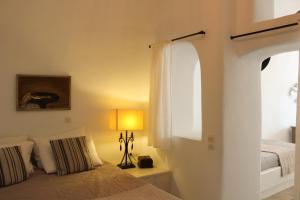 Katil atau katil-katil dalam bilik di Casa Sigala cave