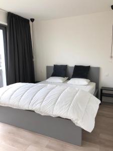 Ένα ή περισσότερα κρεβάτια σε δωμάτιο στο Fou d'eau 5e verdieping étage