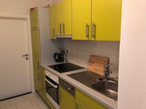 Kuchnia lub aneks kuchenny w obiekcie City Apartments Klinikum