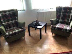 Część wypoczynkowa w obiekcie City Apartments Klinikum