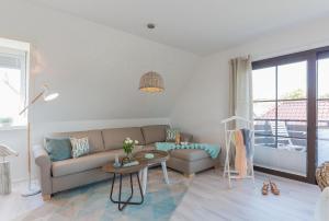 Posezení v ubytování Haus am Strand Ferienwohnung Haus am Strand 5