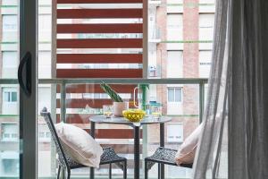 Posezení v ubytování Lugaris Rambla Apartments