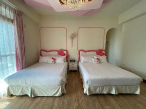 Letto o letti in una camera di 台東1314電梯民宿