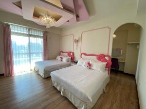 Letto o letti in una camera di 台東1314電梯民宿