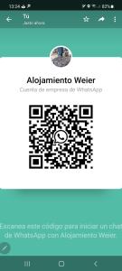zrzut ekranu aplikacji wody alhamina na telefonie w obiekcie Alojamiento Weier w mieście Valladolid