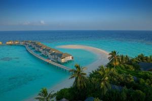 NH Collection Maldives Havodda Resort с высоты птичьего полета