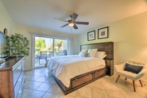 A bed or beds in a room at Updated Palm Desert Escape with Resort Amenities!