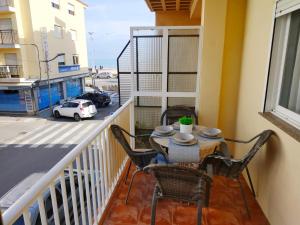 Balkón nebo terasa v ubytování Zona Centro II Orangecosta