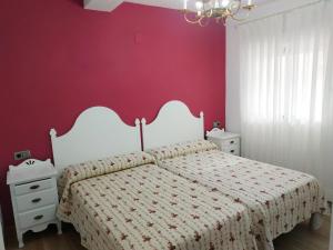 Postel nebo postele na pokoji v ubytování Zona Centro II Orangecosta