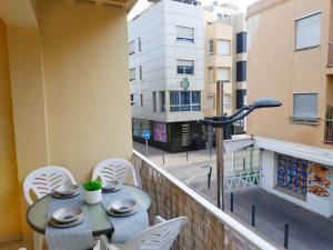 Balkón nebo terasa v ubytování Zona Centro II Orangecosta